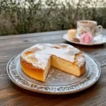 Bizcocho Nube: Receta sin gluten suave, esponjosa y deliciosa 2 Bizcocho nube casero espolvoreado con azúcar