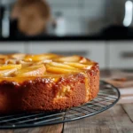 Bizcocho de manzana Thermomix: Receta fácil y jugosa 2 Bizcocho completo recién horneado