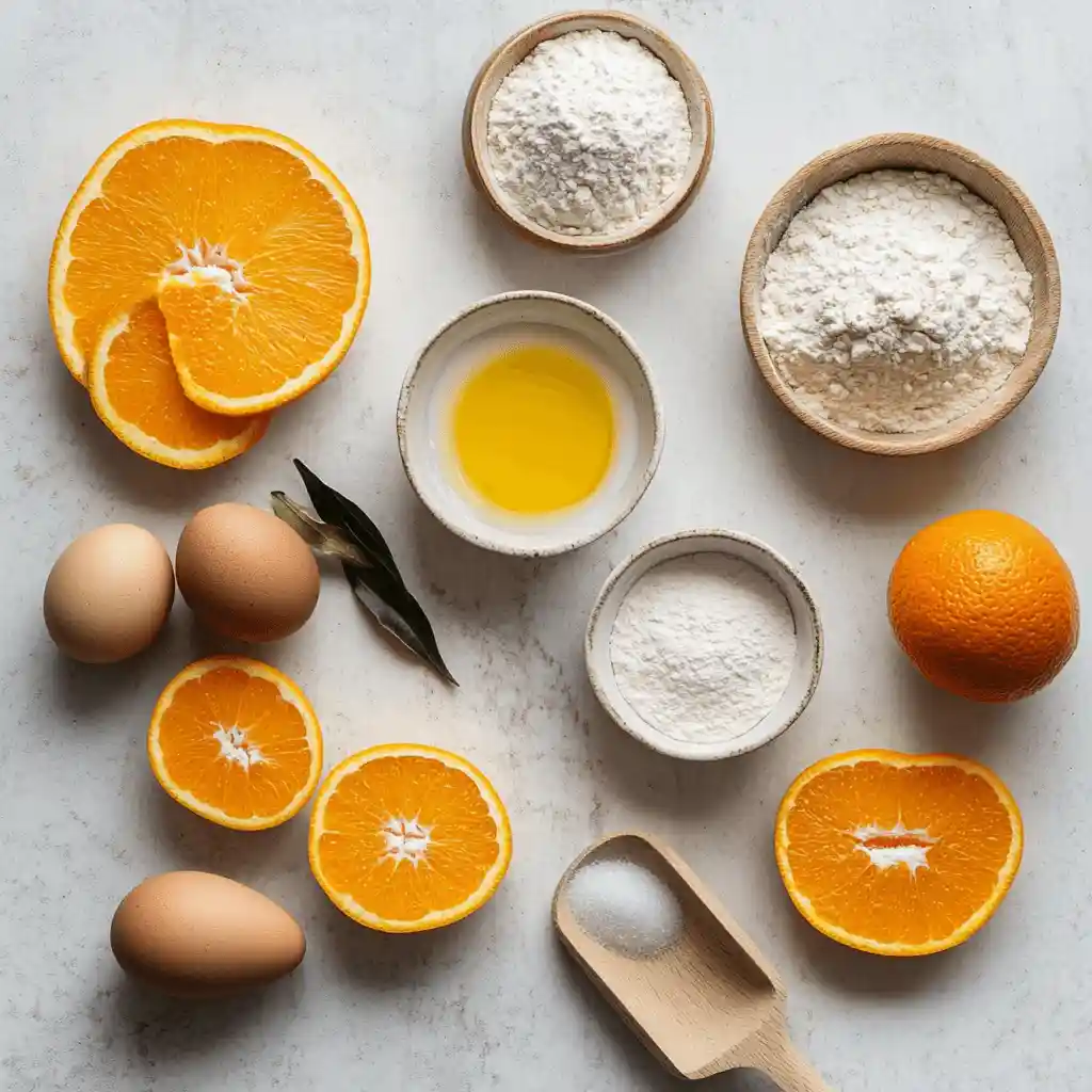 ingredientes-bizcocho-yogur-naranja Ingredientes para bizcocho de yogur y naranja