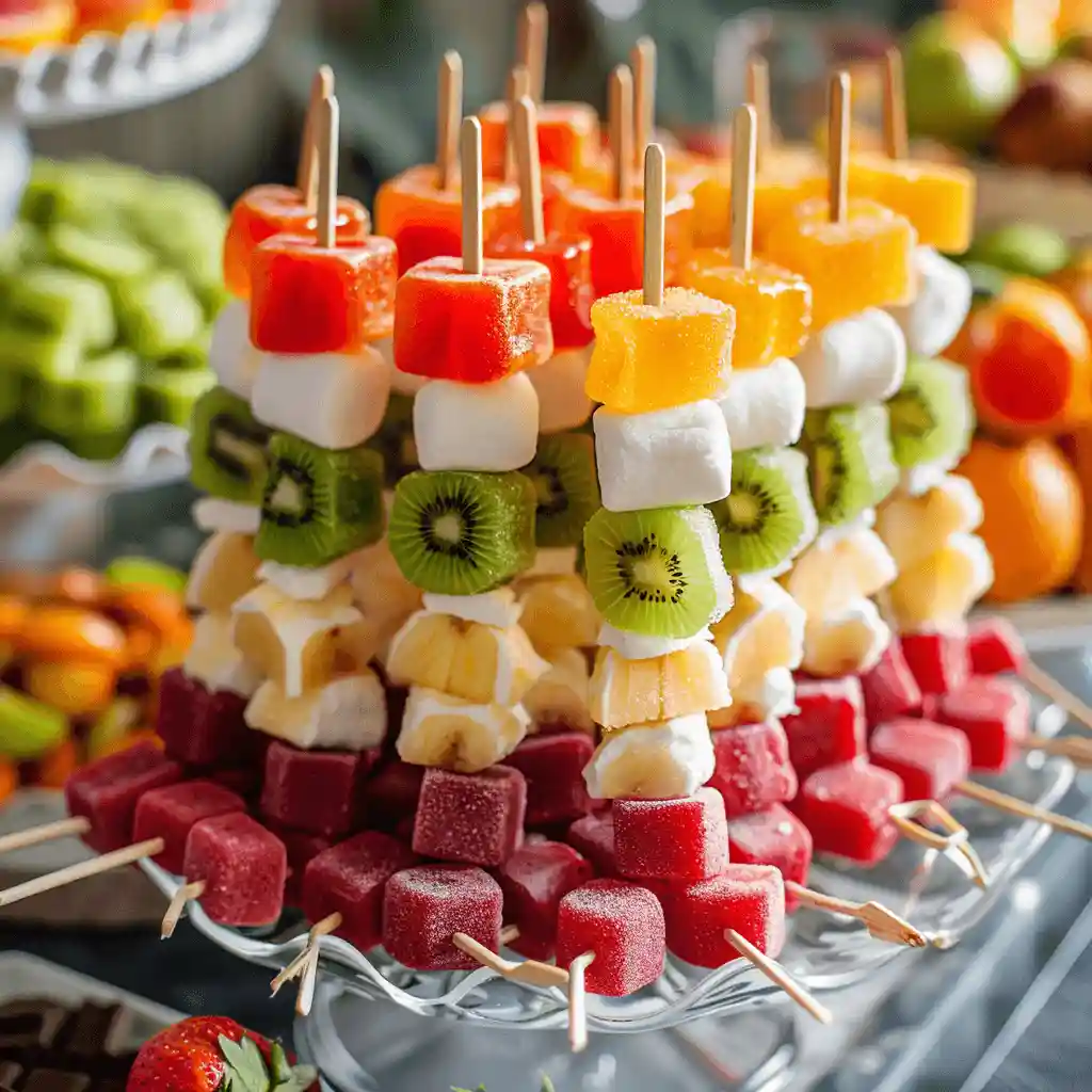 brochetas-de-gomitas-fiesta Brochetas de gomitas con frutas y chocolates