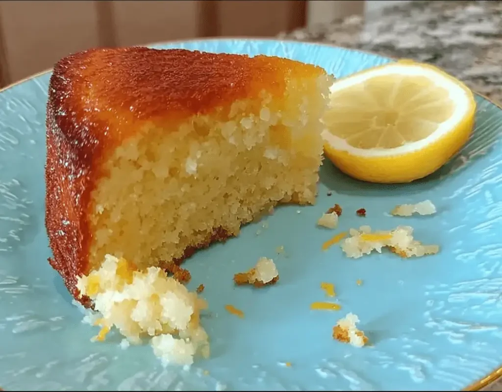 Bizcocho de Yogur de Limón: Receta Casera Fácil y Esponjosa