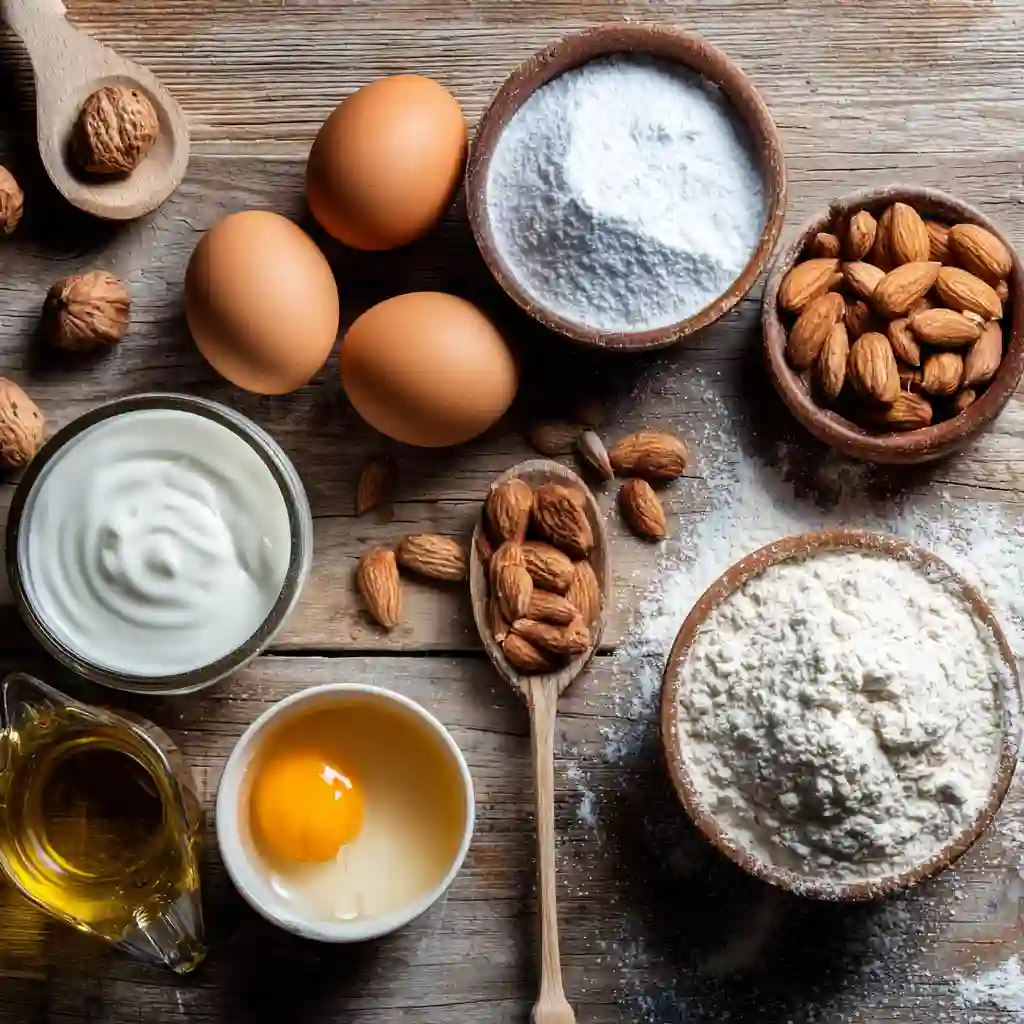 ingredientes-bizcocho-almendras-thermomix